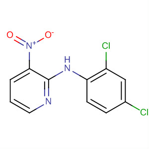 N-(2,4-二氯苯基)-3-硝基-2-吡啶胺結(jié)構(gòu)式_61963-77-7結(jié)構(gòu)式