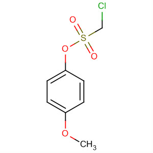 Chloromethanesulfonic acid 4-methoxyphenyl esterStructure,61980-89-0Structure Chloromethanesulfonic acid 4-methoxyphenyl ester Structure,61980-89-0Structure