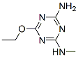 2-Amino-4-methylamino-6-ethoxy-1,3,5-triazine Structure,62096-63-3Structure