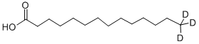 Tetradecanoic-14,14,14-d3 acidStructure,62217-71-4Structure Tetradecanoic-14,14,14-d3 acid Structure,62217-71-4Structure