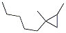 1,2-Dimethyl-1-pentylcyclopropaneStructure,62238-04-4Structure 1,2-Dimethyl-1-pentylcyclopropane Structure,62238-04-4Structure