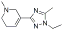 (9CI)-3-(1-乙基-5-甲基-1H-1,2,4-噻唑-3-基)-1,2,5,6-四氫-1-甲基-吡啶結(jié)構(gòu)式_622403-90-1結(jié)構(gòu)式