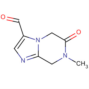 (9ci)-5,6,7,8-四氫-7-甲基-6-氧代-咪唑并[1,2-a]吡嗪-3-羧醛結(jié)構(gòu)式_623564-54-5結(jié)構(gòu)式