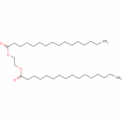 Hexadecanoic acid, 1,2-ethanediyl esterStructure,624-03-3Structure Hexadecanoic acid, 1,2-ethanediyl ester Structure,624-03-3Structure