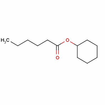 己酸環(huán)己酯結(jié)構(gòu)式_6243-10-3結(jié)構(gòu)式