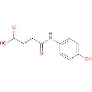 4-(4-Hydroxy-phenylamino)-4-oxo-butanoic acidStructure,62558-67-2Structure 4-(4-Hydroxy-phenylamino)-4-oxo-butanoic acid Structure,62558-67-2Structure