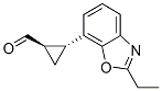 (1r,2r)-(9ci)-2-(2-乙基-7-苯并噁唑基)-環(huán)丙烷羧醛結(jié)構(gòu)式_625851-05-0結(jié)構(gòu)式