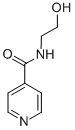N-(2-羥基乙基)異煙酰胺結(jié)構(gòu)式_6265-74-3結(jié)構(gòu)式