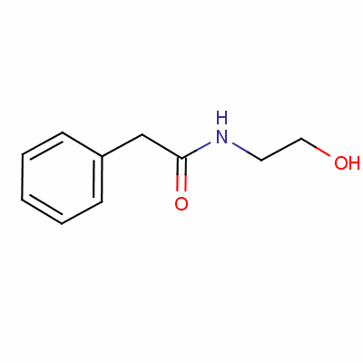 N-(2-羥基乙基)-2-苯乙酰胺結(jié)構(gòu)式_6269-99-4結(jié)構(gòu)式