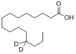 十六烷酸-D2結(jié)構(gòu)式_62690-28-2結(jié)構(gòu)式