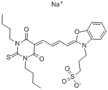 Merocyanine 54Structure,62796-23-0Structure Merocyanine 54 Structure,62796-23-0Structure