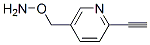 (9CI)-5-[(氨基氧基)甲基]-2-乙炔-吡啶結(jié)構(gòu)式_628704-32-5結(jié)構(gòu)式