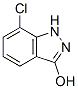 3-羥基-7-氯-1H-吲唑結構式_6290-87-5結構式