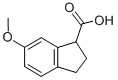 6-Methoxyindane-1-carboxylic acidStructure,62956-62-1Structure 6-Methoxyindane-1-carboxylic acid Structure,62956-62-1Structure