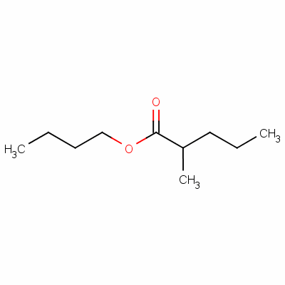 Butyl 2-methylvalerateStructure,6297-41-2Structure Butyl 2-methylvalerate Structure,6297-41-2Structure
