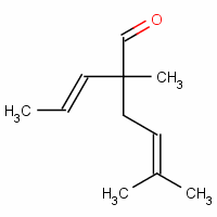 2,5-Dimethyl-2-(prop-1-enyl)hex-4-enalStructure,63007-26-1Structure 2,5-Dimethyl-2-(prop-1-enyl)hex-4-enal Structure,63007-26-1Structure