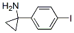 Cyclopropanamine, 1-(4-iodophenyl)-Structure,630384-20-2Structure Cyclopropanamine, 1-(4-iodophenyl)- Structure,630384-20-2Structure