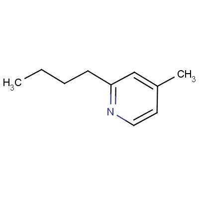 Pyridine,2-butyl-4-methyl-Structure,6304-31-0Structure Pyridine,2-butyl-4-methyl- Structure,6304-31-0Structure