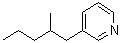 Pyridine,3-(2-methylpentyl)-Structure,6311-93-9Structure Pyridine,3-(2-methylpentyl)- Structure,6311-93-9Structure