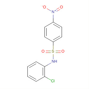 N-(2-氯苯基)-4-硝基苯磺酰胺結(jié)構(gòu)式_63132-66-1結(jié)構(gòu)式