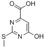 6-Hydroxy-2-methylsulfanyl-4-pyrimidinecarboxylic acidStructure,6314-14-3Structure 6-Hydroxy-2-methylsulfanyl-4-pyrimidinecarboxylic acid Structure,6314-14-3Structure