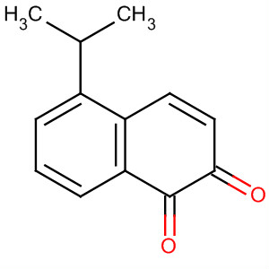 (9CI)-5-(1-甲基乙基)-1,2-萘二酮結構式_63166-22-3結構式
