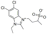 5,6-Dichloro-1-ethyl-2-methyl-3-(3-sulfobutyl)benzimidazolium inner saltStructure,63175-96-2Structure 5,6-Dichloro-1-ethyl-2-methyl-3-(3-sulfobutyl)benzimidazolium inner salt Structure,63175-96-2Structure