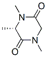 (s)-(9ci)-1,3,4-三甲基-2,5-哌嗪二酮結(jié)構(gòu)式_63273-60-9結(jié)構(gòu)式