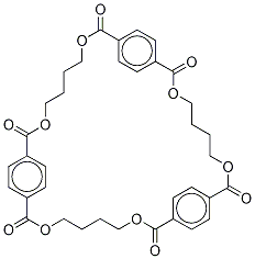 Cyclotris(1,4-butylene terephthalate)Structure,63440-94-8Structure Cyclotris(1,4-butylene terephthalate) Structure,63440-94-8Structure