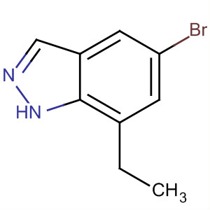 1H-indazole,5-bromo-7-ethyl-(9ci)Structure,635712-49-1Structure 1H-indazole,5-bromo-7-ethyl-(9ci) Structure,635712-49-1Structure