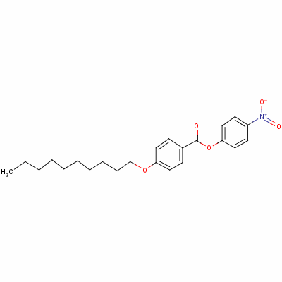 4-Nitrophenyl 4-decyloxybenzoateStructure,63635-84-7Structure 4-Nitrophenyl 4-decyloxybenzoate Structure,63635-84-7Structure