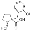 (R)-alpha-(2-chlorobenzyl)-proline-hclStructure,637020-74-7Structure (R)-alpha-(2-chlorobenzyl)-proline-hcl Structure,637020-74-7Structure
