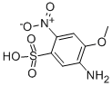 5-Amino-4-methoxy-2-nitrobenzenesulphonic acidStructure,6375-05-9Structure 5-Amino-4-methoxy-2-nitrobenzenesulphonic acid Structure,6375-05-9Structure