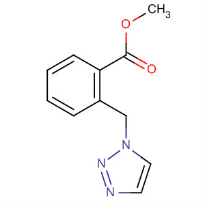 2-(1H-1,2,3-triazol-1-ylmethyl)benzoic acid methyl esterStructure,63777-61-7Structure 2-(1H-1,2,3-triazol-1-ylmethyl)benzoic acid methyl ester Structure,63777-61-7Structure