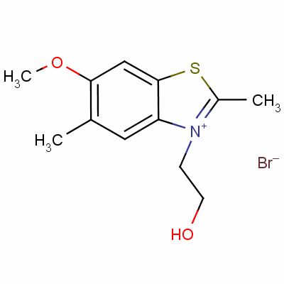 3-(2-Hydroxyethyl)-6-methoxy-2,5-dimethylbenzothiazolium bromideStructure,63815-99-6Structure 3-(2-Hydroxyethyl)-6-methoxy-2,5-dimethylbenzothiazolium bromide Structure,63815-99-6Structure
