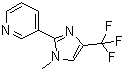 3-[1-Methyl-4-(trifluoromethyl)-1himidazol-pyridineStructure,63875-04-7Structure 3-[1-Methyl-4-(trifluoromethyl)-1himidazol-pyridine Structure,63875-04-7Structure