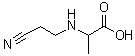 N-(2-氰基乙基)-DL-丙氨酸結(jié)構(gòu)式_63905-32-8結(jié)構(gòu)式