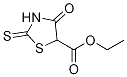 Ethyl4-oxo-2-thioxothiazolidine-5-carboxylateStructure,63910-18-9Structure Ethyl4-oxo-2-thioxothiazolidine-5-carboxylate Structure,63910-18-9Structure