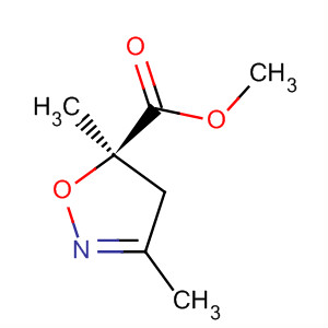 (R)-4,5-dihydro-3,5-dimethyl-5-isoxazolecarboxylic acid methyl esterStructure,64018-41-3Structure (R)-4,5-dihydro-3,5-dimethyl-5-isoxazolecarboxylic acid methyl ester Structure,64018-41-3Structure