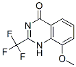 (9ci)-8-甲氧基-2-(三氟甲基)-4(1H)-喹唑啉酮結(jié)構(gòu)式_640297-55-8結(jié)構(gòu)式