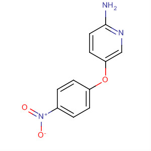 5-(4-硝基-苯氧基)-吡啶-2-胺結(jié)構(gòu)式_64064-67-1結(jié)構(gòu)式