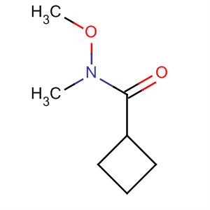 (9CI)-N-甲氧基-N-甲基-環(huán)丁烷羧酰胺結(jié)構(gòu)式_640768-72-5結(jié)構(gòu)式