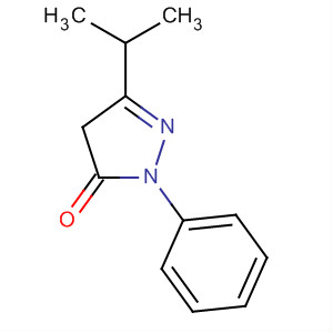 3-Isopropyl-1-phenyl-1h-pyrazol-5(4h)-oneStructure,64123-72-4Structure 3-Isopropyl-1-phenyl-1h-pyrazol-5(4h)-one Structure,64123-72-4Structure