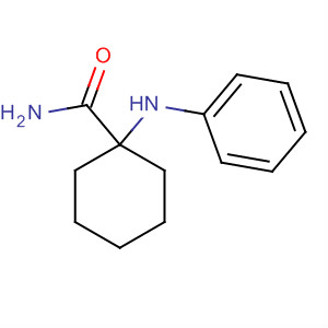 1-(苯基氨基)環(huán)己烷羧酰胺結(jié)構(gòu)式_64269-12-1結(jié)構(gòu)式