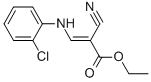 Ethyl 3-(2-chloroanilino)-2-cyanoacrylateStructure,64317-75-5Structure Ethyl 3-(2-chloroanilino)-2-cyanoacrylate Structure,64317-75-5Structure