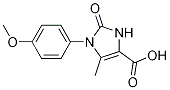 1-(4-Methoxy-phenyl)-5-methyl-2-oxo-2,3-dihydro-1h-imidazole-4-carboxylic acidStructure,64559-57-5Structure 1-(4-Methoxy-phenyl)-5-methyl-2-oxo-2,3-dihydro-1h-imidazole-4-carboxylic acid Structure,64559-57-5Structure