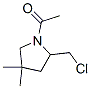 Pyrrolidine, 1-acetyl-2-(chloromethyl)-4,4-dimethyl- (9ci) Structure,647027-85-8Structure