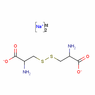 L-胱氨酸二鈉結構式_64704-23-0結構式