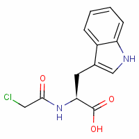 N-氯乙?；?l-色氨酸結(jié)構(gòu)式_64709-57-5結(jié)構(gòu)式