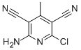 2-Amino-6-chloro-3,5-dicyano-4-methylpyridineStructure,64829-09-0Structure 2-Amino-6-chloro-3,5-dicyano-4-methylpyridine Structure,64829-09-0Structure